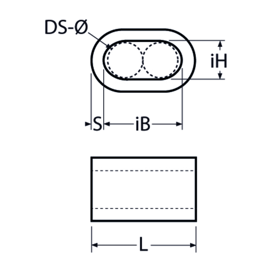 M6 Wire Rope Ferrule Stainless Steel