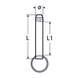 M8 X 33 Fast Pin A2 Stainless Steel