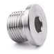 3/8" Threaded Plugs DIN 908 A4 Stainless Steel