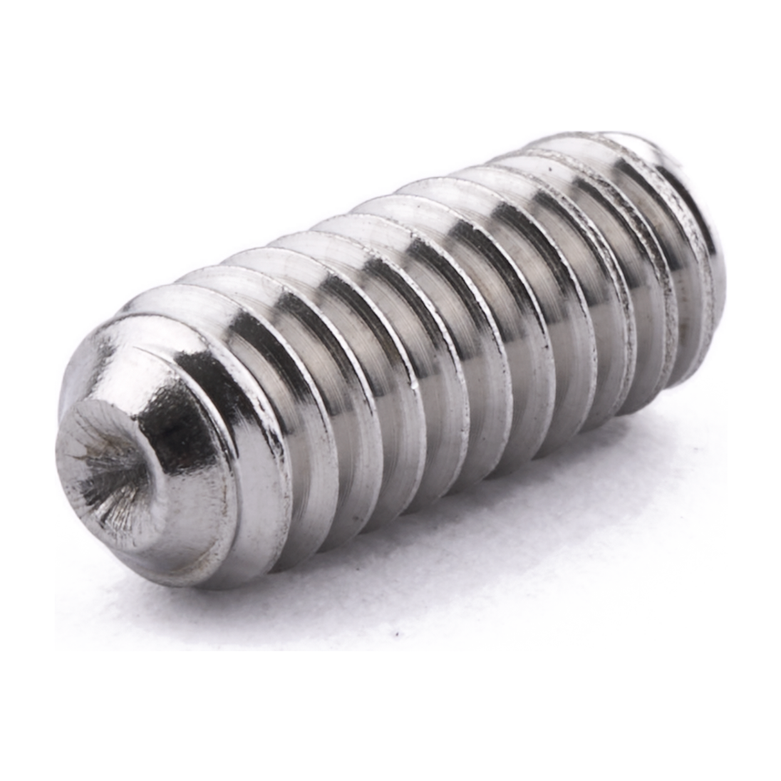 1/4" UNC X 5/8" Socket Set Cup Point ASME B18.3 A2 Stainless Steel