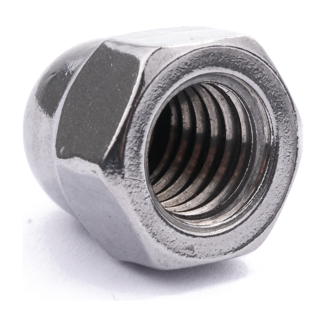3/8" UNC Dome Nut DIN 1587 A2 Stainless Steel
