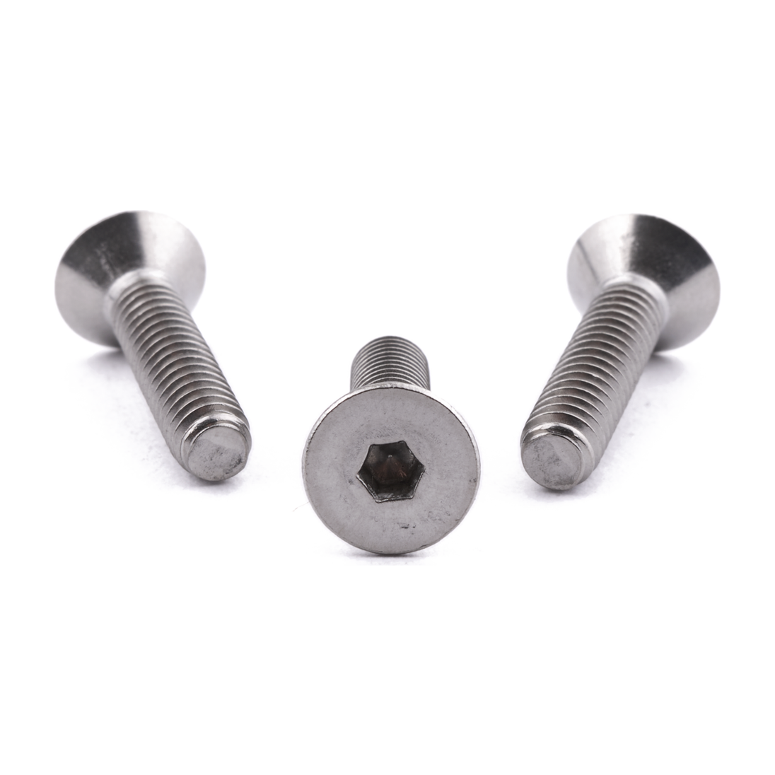 8-32 UNC X 3/4" Hex Socket Countersunk B18.3 A2 Stainless Steel