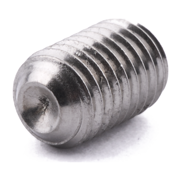 1/4" UNF X 3/8" Socket Set Cup Point ASME B18.3 A2 Stainless Steel