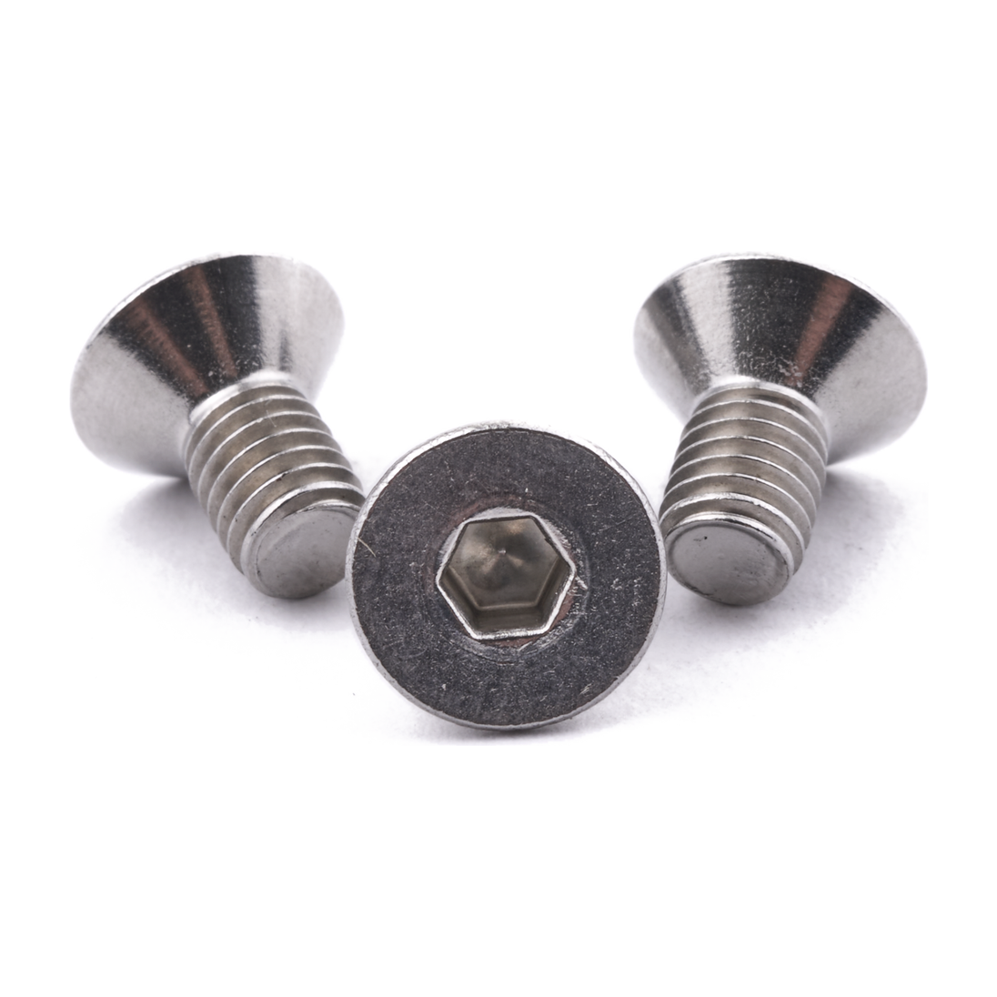 10-32 UNF X 3/8" Hex Socket Countersunk B18.3 A2 Stainless Steel