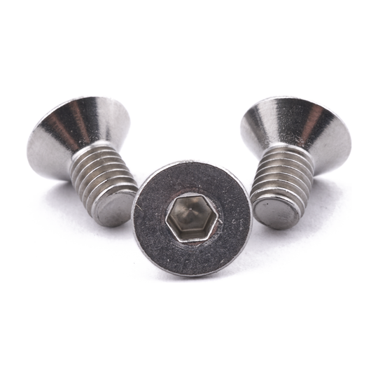 10-32 UNF X 3/8" Hex Socket Countersunk B18.3 A2 Stainless Steel