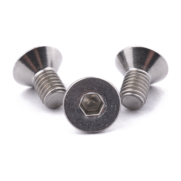10-32 UNF X 3/8" Hex Socket Countersunk B18.3 A2 Stainless Steel