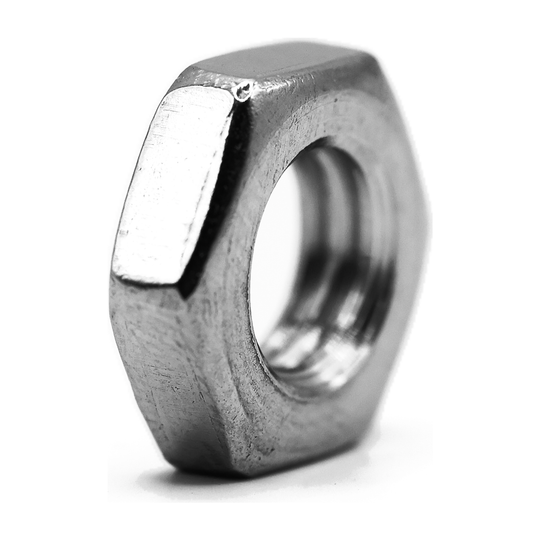 Hexagon thin nut, stainless steel