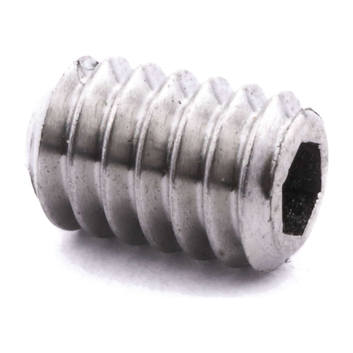 1/4" BSW X 3/8" Socket Set Cup Point A2 Stainless Steel
