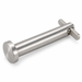 Safety clevis pin with drop nose, stainless steel