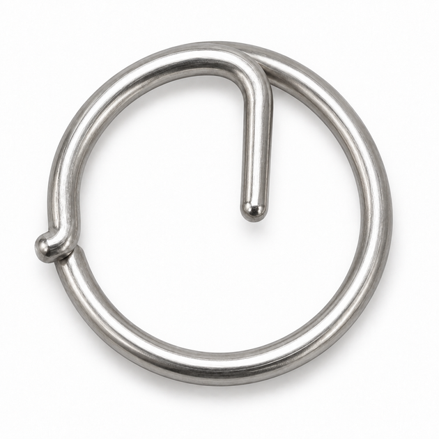 Ring pin, stainless steel