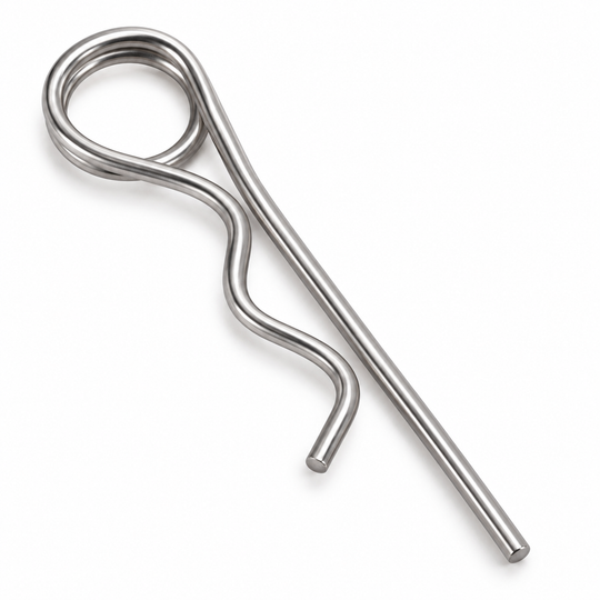 Double loop beta pin, DIN 11024, stainless steel