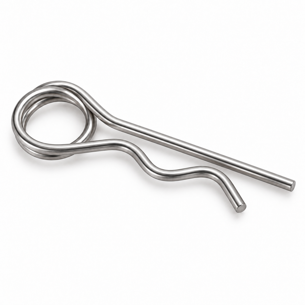 Double loop beta pin, DIN 11024, stainless steel