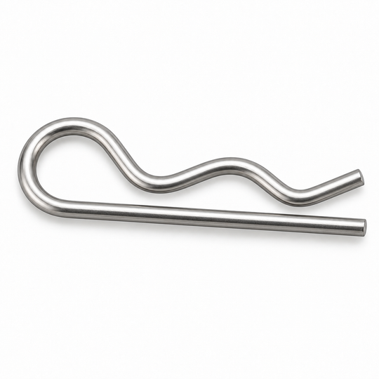 Beta pin (R-clip), stainless steel