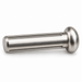 Round head grooved pin, DIN 1476, stainless steel