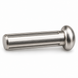 Round head grooved pin, DIN 1476, stainless steel