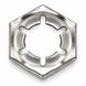 Self-locking counter nut, DIN 7967, stainless steel