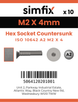 Simfix product label - 10642A202004-D