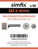 Simfix product label - 10642A202004-T