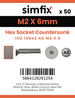 Simfix product label - 10642A202006-T