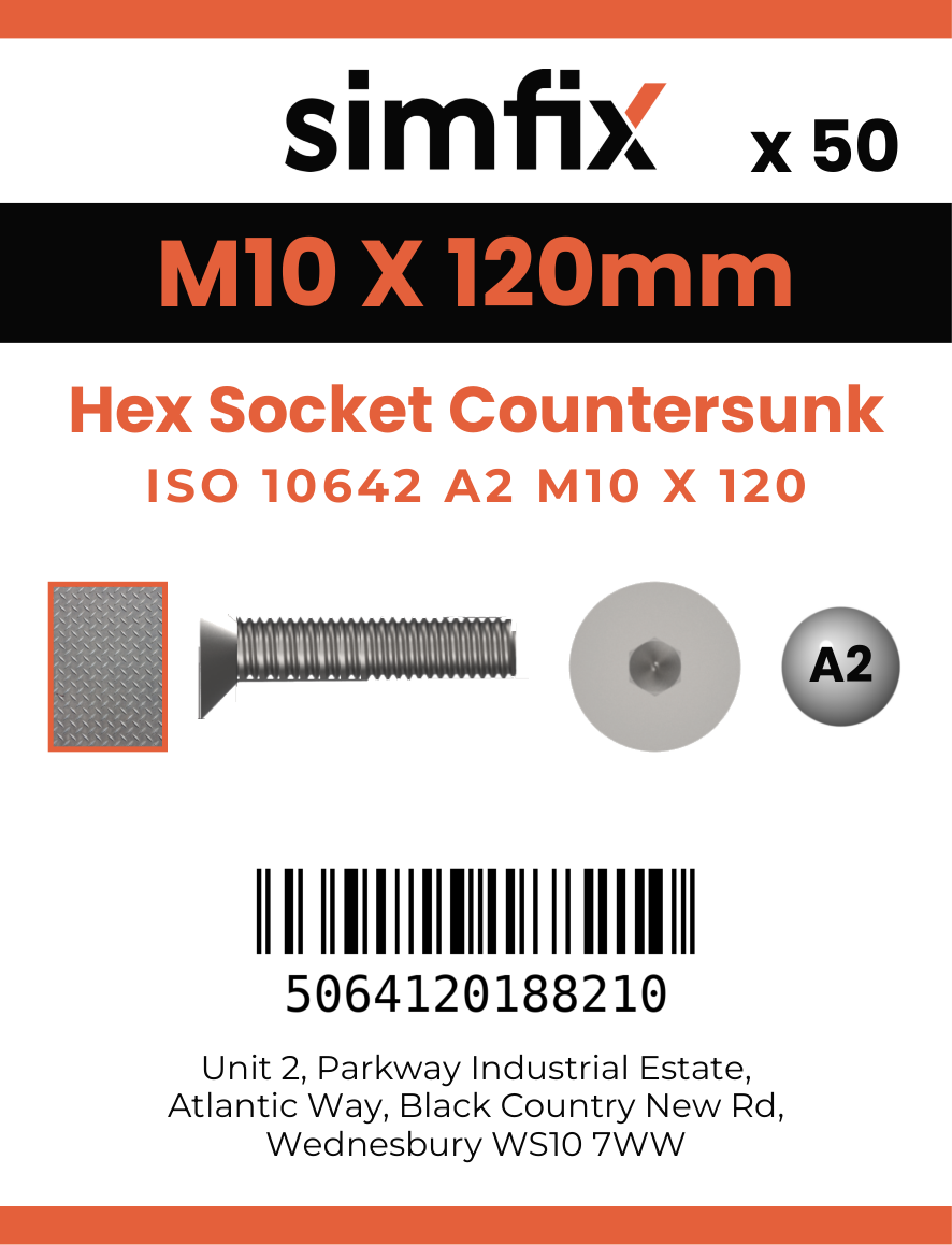 Simfix product label - 10642A210120-T