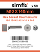 Simfix product label - 10642A210140-T