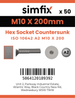 Simfix product label - 10642A210200-T