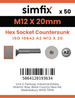 Simfix product label - 10642A212020-T