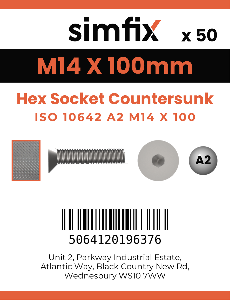 Simfix product label - 10642A214100-T
