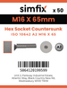 Simfix product label - 10642A216065-T