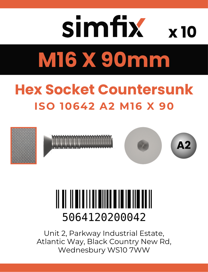 Simfix product label - 10642A216090-D