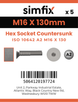Simfix product label - 10642A216130-D