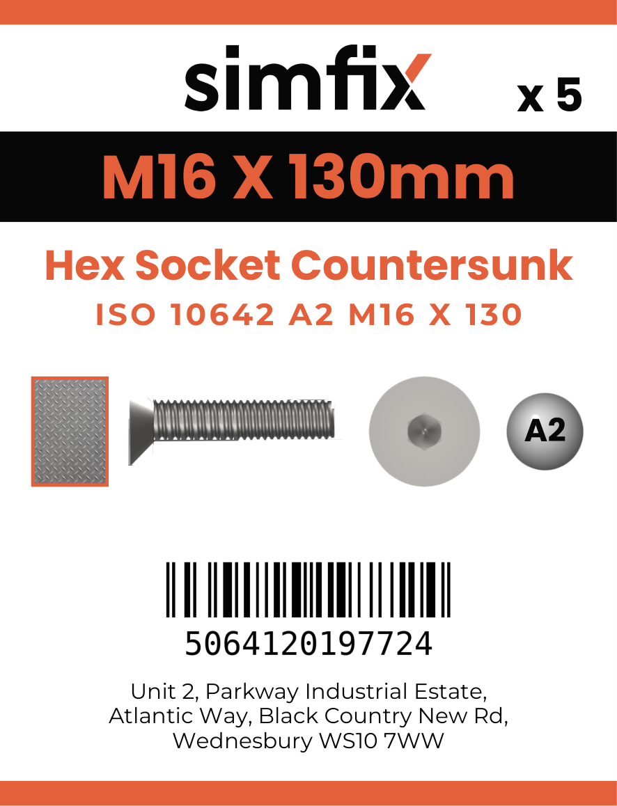 Simfix product label - 10642A216130-D