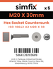 Simfix product label - 10642A220030-D