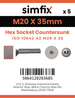 Simfix product label - 10642A220035-D