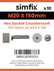 Simfix product label - 10642A220150-T