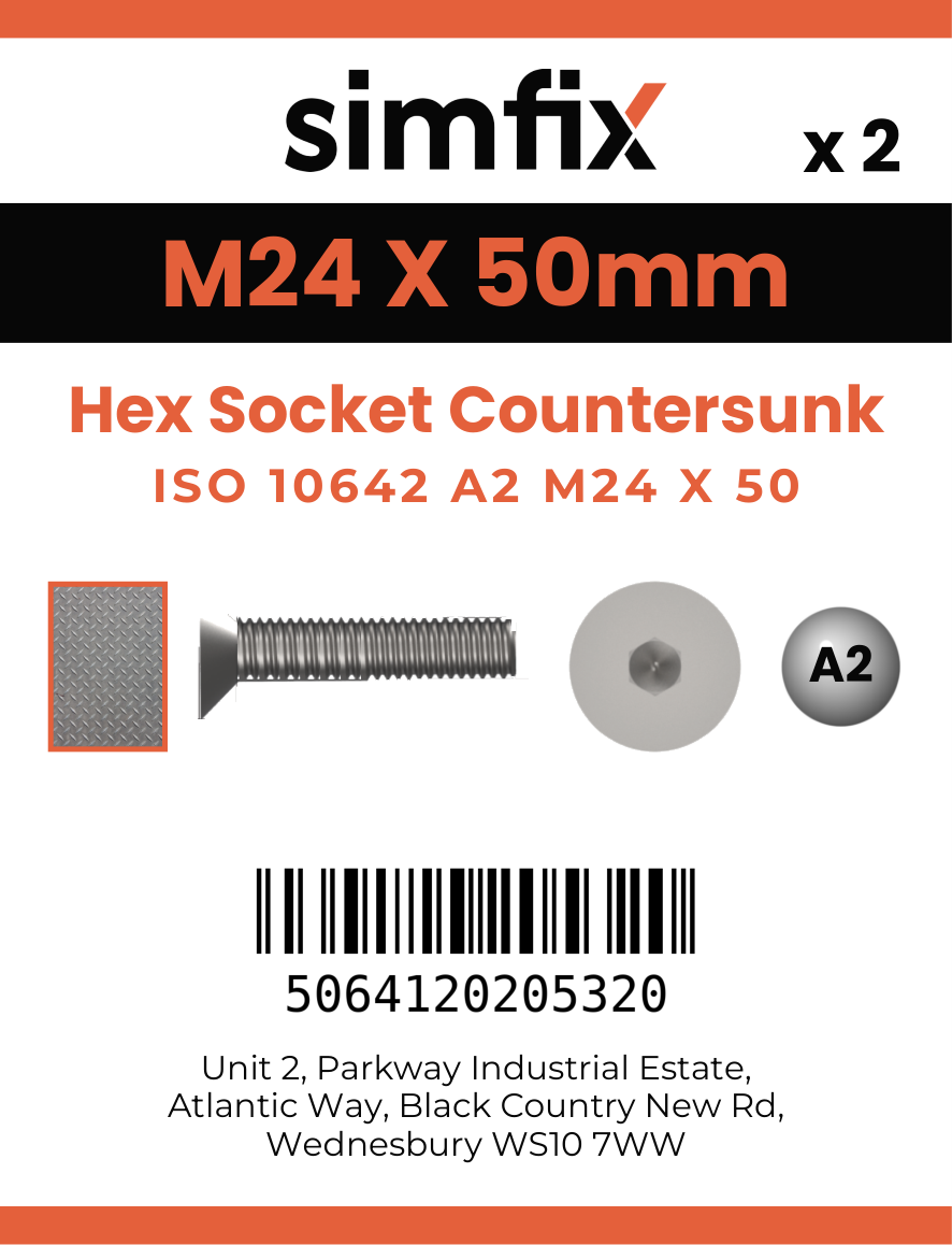 Simfix product label - 10642A224050-D