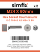 Simfix product label - 10642A224060-D