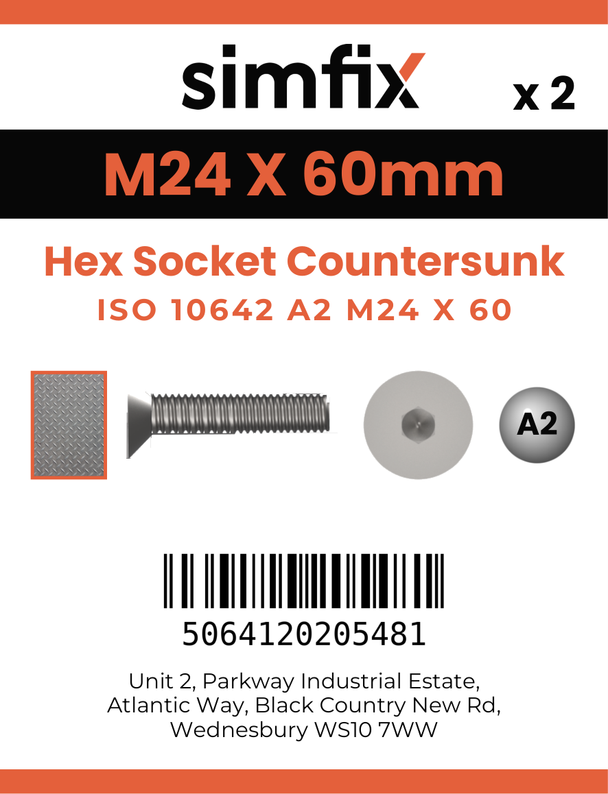 Simfix product label - 10642A224060-D