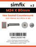 Simfix product label - 10642A224080-D