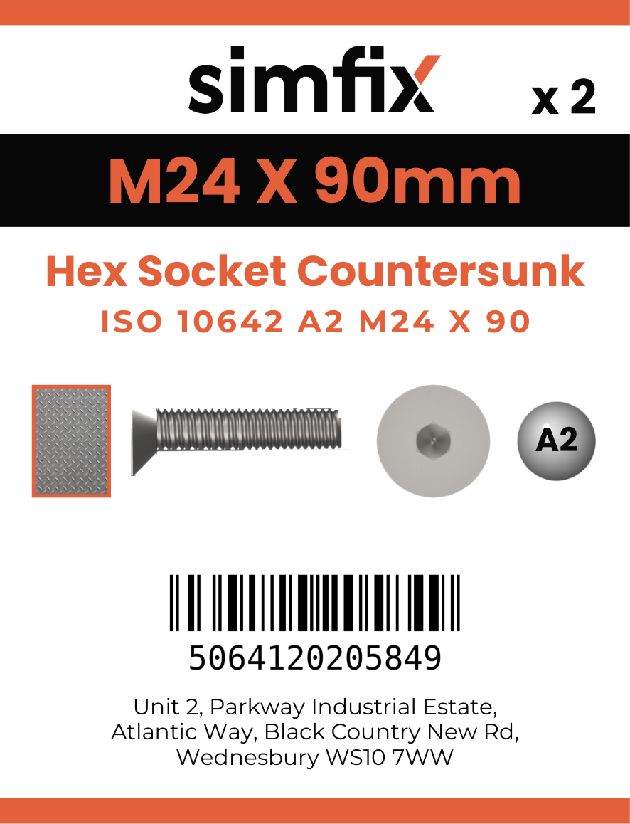 Simfix product label - 10642A224090-D
