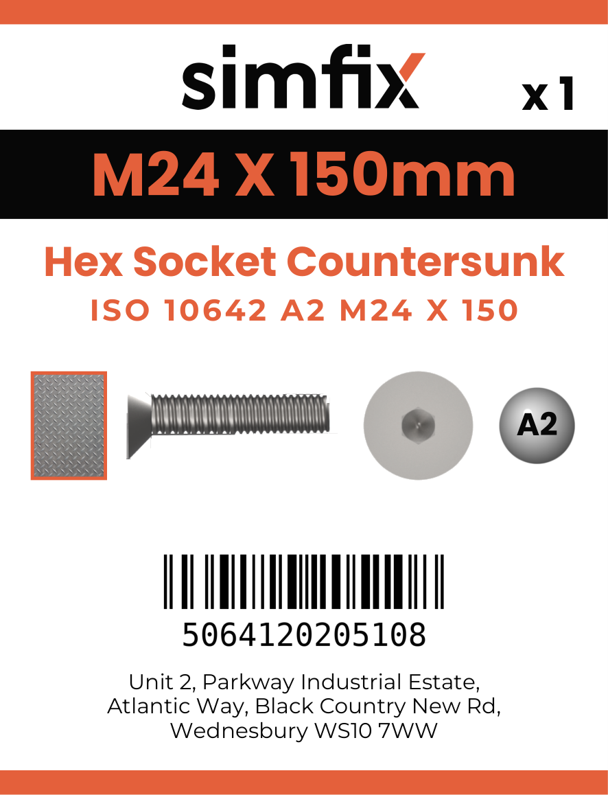 Simfix product label - 10642A224150-D