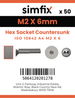 Simfix product label - 10642A402006-T