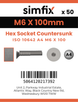 Simfix product label - 10642A406100-T