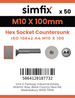 Simfix product label - 10642A410100-T