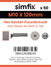 Simfix product label - 10642A410120-T