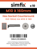 Simfix product label - 10642A410160-D