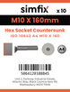 Simfix product label - 10642A410160-D