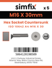 Simfix product label - 10642A416030-D