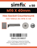 Simfix product label - 10642A416040-T