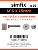 Simfix product label - 10642A416045-T